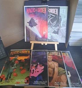 The Magic Order 2018 ( 1-6+Varian Complete Series MIllar Immonen Image Comics NM - Picture 1 of 8