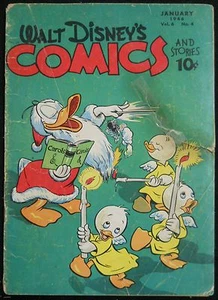 WALT DISNEY'S COMICS & STORIES #64, 65 y 71 CARL BARKS DONALD DUCK - Imagen 1 de 6