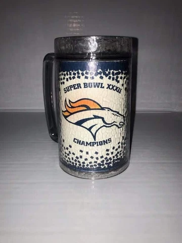 Denver Broncos Superbowl XXXII 32 Champions Mug NFL Football Souvenir Cup Cover