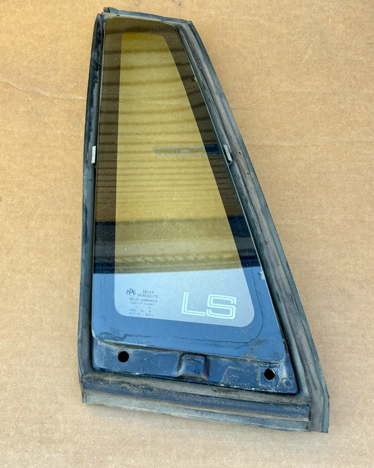 Chevrolet Caprice LS 1986-1990 Brougham cuarto trasero ventana vidrio LH OEM ⚜️ Foto 1 de 1
