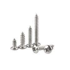 ST3.5 Self Tapping Pan Head Screws Pan Head Pozi Tappers Stainless Steel A2
