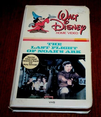 1980 DISNEY HOME VIDEO THE LAST FLIGHT OF NOAH'S ARK VHS Tape ORIG. RELEASE - Image 1 of 4