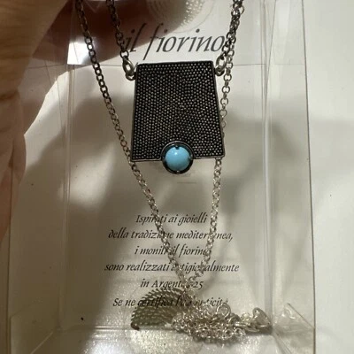 Collana Argento 925 Vintage Il Fiorino Linea Dolmen - Immagine 1 di 4