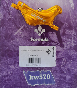 Formula - Caliper for Formula Cura 4 Gold 4 pistons screw + pads - NEW