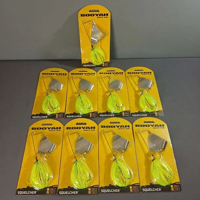 Booyah Squelcher Citrus Shad 1/2 OZ Topwater Buzz Bait Lote de 9 Foto 1 de 3