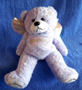 *1700* GIFTED BEARS Skansen Celebration bear - Mauve "Harmony" bear - plush - Picture 1 of 4