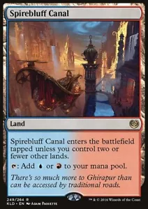 MTG Magic the Gathering Spirebluff Canal (249/291) Kaladesh MP - Picture 1 of 1