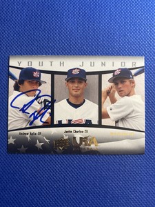 2008 USA Baseball Andrew Aplin #55 Auto Signed Autograph 