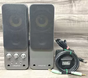 Creative GigaWorks T20 2.0 Multimedia Computer Speakers Grey Tested & Working - Photo 1/11