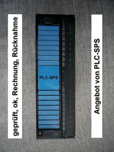 1x Siemens Simatic S7 SM321 6ES7321-1BH02-0AA0,  6ES7 321-1BH02-0AA0 16DI 24V DC - Bild 1 von 6