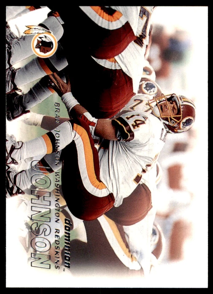 2000 FLEER DOMINION BRAD JOHNSON MINNESOTA VIKINGS #43 - Image 1 of 2