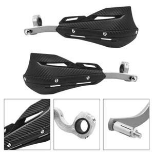 Universal 7/8'' 1 1/8'' Motorcycle Hand Handlebar Guards Handguard Dirt bike ATV - Picture 1 of 9