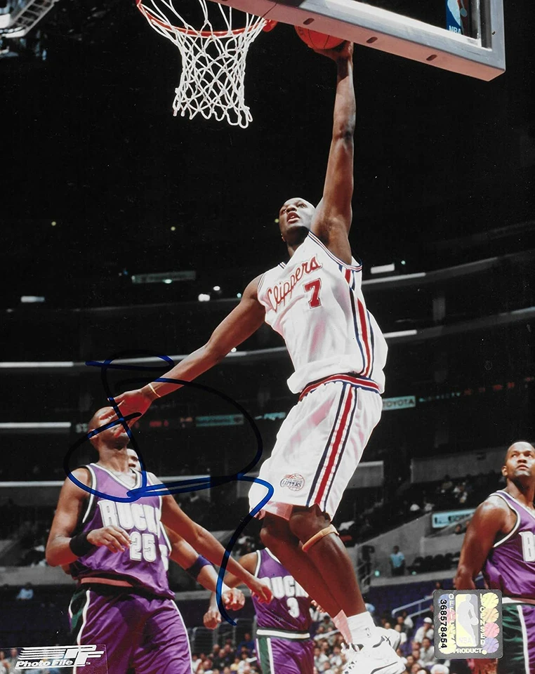 Foto autografiada de baloncesto Lamar Odom Los Angeles Clippers 8x10 certificado de autenticidad... Foto 1 de 1