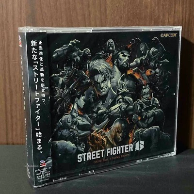 Street Fighter 6 Original Soundtrack Video Game Music BGM 4 CD set Capcom IMPORT - Image 1 of 2