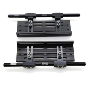 RC Car Rock Slider Metal Pedal for Axial SCX10 90046 Traxxas TRX4 1:10 Crawler - Picture 1 of 8