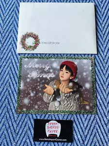 Ultra Rare Vintage Genuine Shenmue Christmas Card Plus Envelope Sega Dreamcast - Picture 1 of 5