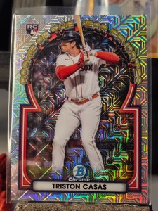 2023 Bowman Chrome Mega Box Tristan Casas Mojo Refractor ROYF-14 RC Red Sox