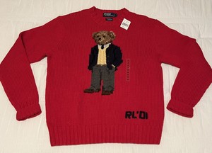 polo ralph lauren bear sweater sale