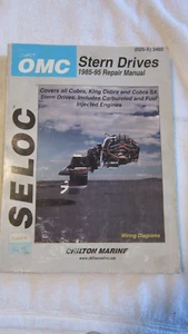 CHILTON MARINE  OMC STERN DRIVE 1985-1995 TUNE UP AND REPAIR MANUAL - Picture 1 of 3