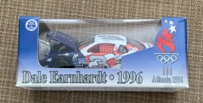 Dale Earnhardt 1996 Action RCCA Hood Open 1:64 #3 Goodwrench Atlanta Olympics - Image 1 of 3