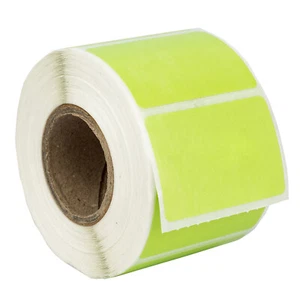 ZEBRA ELTRON 1,5x1 COLORE 1-1/2" x 1" VERDE etichette termiche dirette (18) rotoli/520 - Foto 1 di 8
