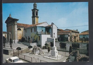 Cartolina Monte Cremasco Monumento e Chiesa CG319 - Picture 1 of 1