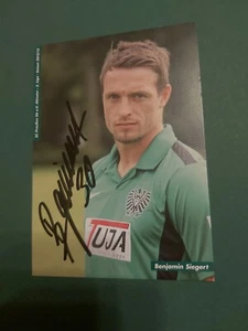 Prusia Münster, B. Siegert, 12/13, tarjeta de autógrafo, fútbol - Imagen 1 de 1