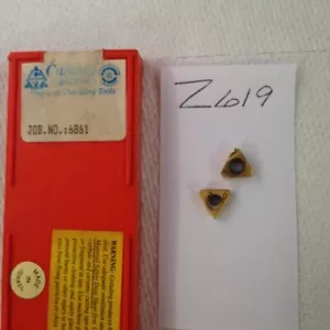 7 NEUE CARMEX 11 IR 20 HARTMETALLEINSÄTZE MIT UNGEWINDE. GRADE: MXC {Z619} - Bild 1 von 1