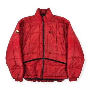 Chaqueta acolchada Nike ACG Vintage Primaloft roja para hombre mediana - Imagen 1 de 10