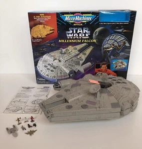 Micro Machines Galoob Star Wars Millennium Falcon Playset With Figures - Picture 1 of 12