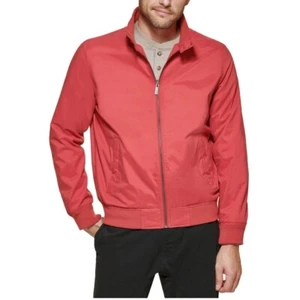 CLUB ROOM Men's Regular-Fit Bomber Jacket Lightweight Red XXL - Picture 1 of 3