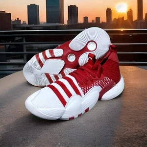 Adidas Trae Young 2 Men's Red & White Basketball Shoes HO3845 US 10 $140 MSRP - Picture 1 of 17