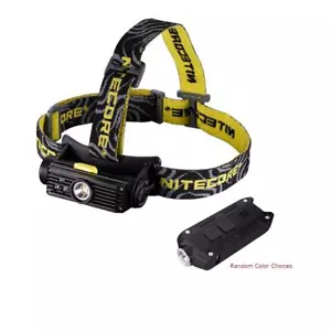 Bundle: NITECORE HC90 Rechargeable 900Lm Headlamp & Tip 360Lm Keychain Light - Picture 1 of 12