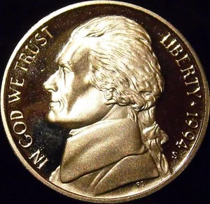 1994-S Jefferson Nickel Gem Proof Uncirculated - Picture 1 of 2