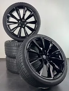 Tesla Model X 22 Zoll Felgen Sommerräder original 1027246-00-E Sommerreifen C534 - Bild 1 von 7