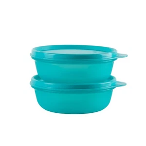 Tupperware Hitparade Behälter Schüssel Set 2x 300 ml Türkis - Bild 1 von 1