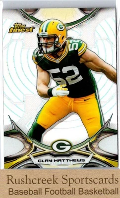 2015 Finest #87 Clay Matthews Refractor - Image 1 of 2