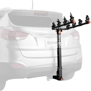 Allen Sports Deluxe Quick Install 4-Bike Hitch Rack, Model 1540RR , Black - Picture 1 of 7
