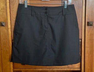 Adidas ClimaCool Skort Damen 4 schwarz Golf sportlich leicht Stretch Taschen - Bild 1 von 8