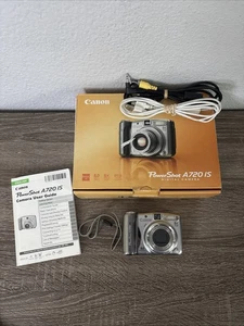 Canon Powershot A720 IS Digital Camera 8.0MP 6x Zoom W/ Box - Bild 1 von 8