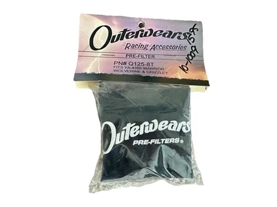 NEW 87-04 YAMAHA 350 WARRIOR K&N BLACK AIR PRE FILTER PRECHARGER (FITS YA-4350) - Image 1 of 2