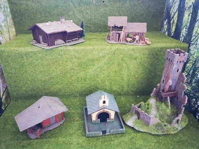 H0 Häuser Konvolut " Gebirge" - Bild 1 von 4