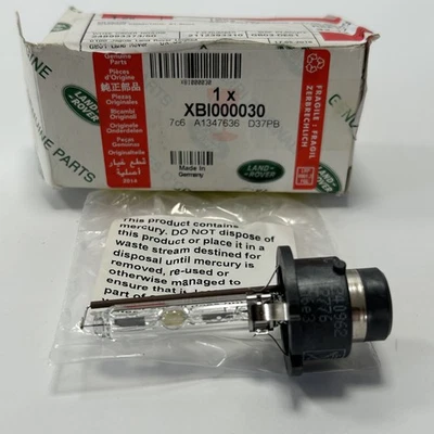 Land Rover Range Rover L322 Sport L320 Xenon Headlight 1x Bulb Genuine XBI000030 - Image 1 of 4