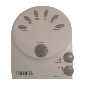 Homedics Sound Machine Tested Works No Power Cord - Picture 1 of 7