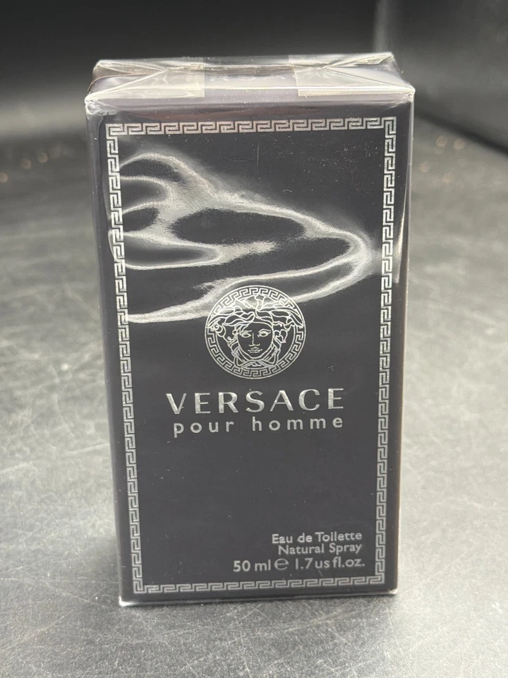 Versace Pour Homme Eau De Toilette de Gianni Versace 1,7 oz / 50 ml sellado Foto 1 de 1