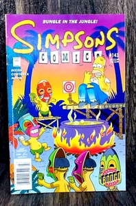 2008 Bongo Comics #143 Simpsons Bungle in the Jungle! Not Duff Enough Homer Bart - Bild 1 von 7