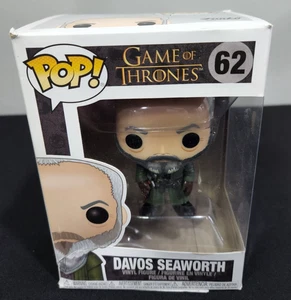 Funko Pop Game of Thrones Davos Seaworth #62 Vinyl Figur HBO Non Mint Box - Bild 1 von 8