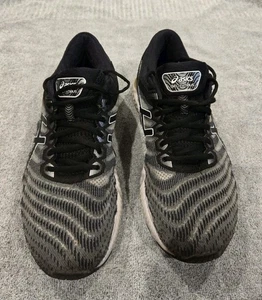 Asics Gel Nimbus Men's 10.5 Black Running Shoes - Picture 1 of 6