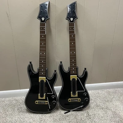 Juego de 2 controladores inalámbricos Guitar Hero Live XBOX 360 PS3 SIN DONGLES 0000654 Foto 1 de 4