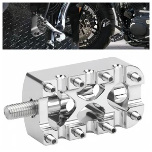 Chrome Shift Peg for Harley Dyna Touring Sportster XL883 1200 - CNC Aluminum - Picture 1 of 7